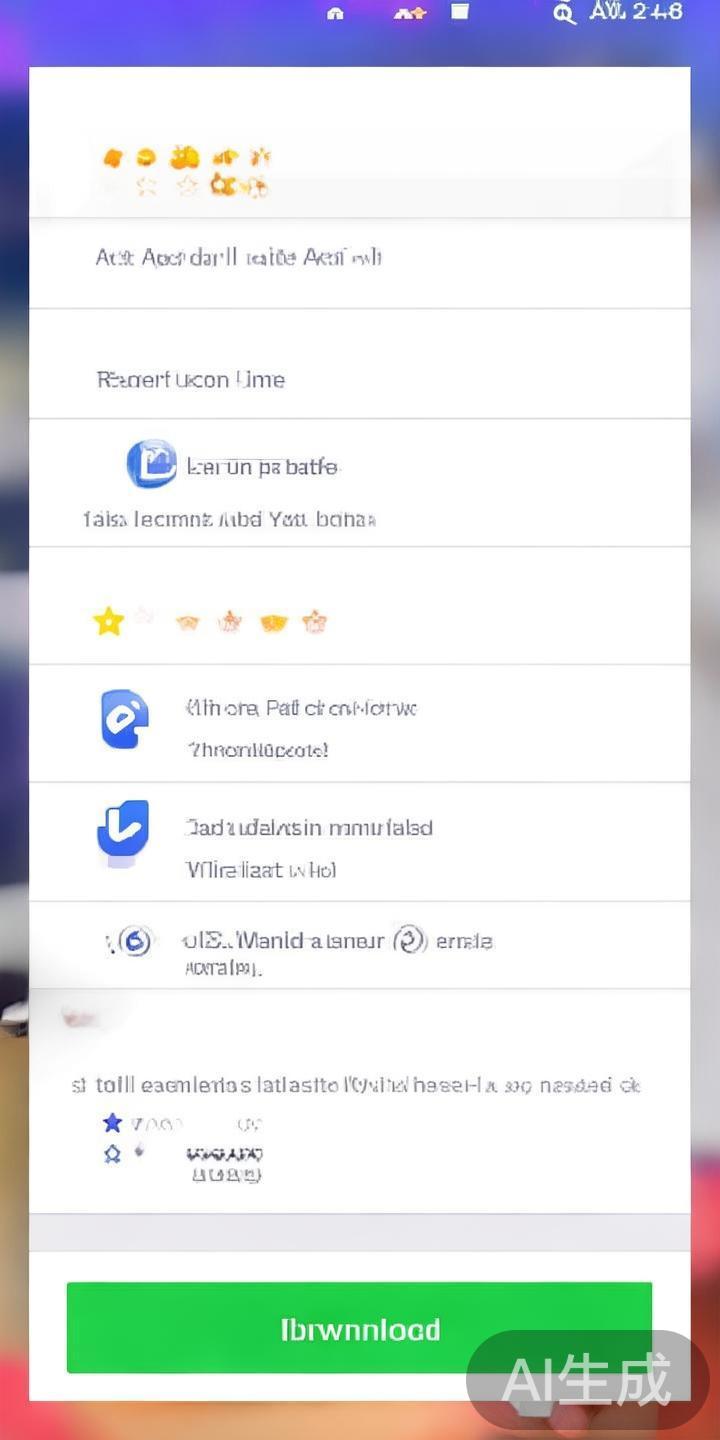 核查应用信息：在下载前，查看应用简介、更新日期、用