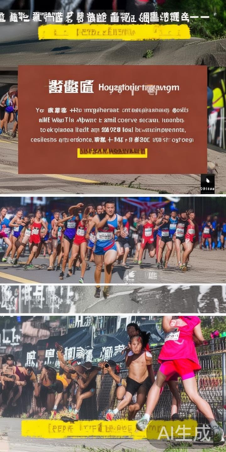 例如，某次本地马拉松赛前，平台开设了线上报名和路线